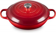 Le Creuset Signature 3.5qt Braiser - Cerise