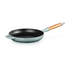 Le Creuset Alpine Wood Handle Fry Pan -Sea Salt