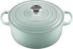 Le Creuset Signature 5.5 qt  Round Dutch Oven - Sea Salt