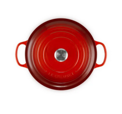 Le Creuset Signature 9-Qt Round Dutch Oven - Cerise 