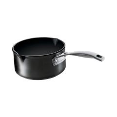 Toughened Non-stick PRO Saucepan with Dual Pour Spouts