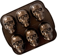 Nordic Ware Haunted Skull Cakelet Pan