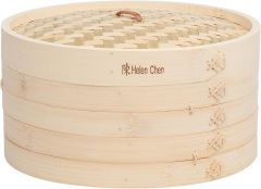 Bamboo Steamer with Lid - 12inch