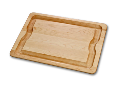 J.K. Adams Sugar Maple Wood Barbeque Carving Board 
