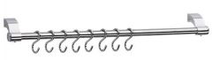 Kuchenprofi Tool and Utensil Rack 19" with 8 Hooks