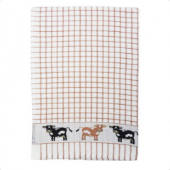 Poli-Dri Jacquard Tea Towel - Cows