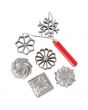 Nordic Ware Swedish Rosette and Timbale Set