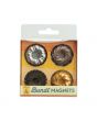 Nordic Ware Set of 4 Bundt Magnets