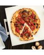 Deluxe Square Pizza Stone with Rack