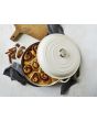 Le Creuset Signature 5qt Braiser - White