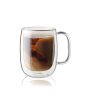 Zwilling Sorrento Plus 4-pc Double-Wall Glass Coffee Mug Set