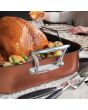 Nordic Ware Extra Large Copper Roaster with Rack