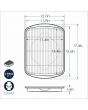 Nordic Ware Oven Crisp Baking Tray