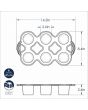 Grand (Large) Popover Pan
