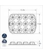 Nordic Ware Bundt Brownie Pan