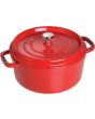 Staub Round 5.5qt Dutch Oven - Red