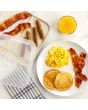 Slanted Bacon Tray with Lid - Medium 