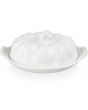 Le Creuset Pumpkin Butter Dish - White