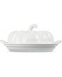 Le Creuset Pumpkin Butter Dish - White