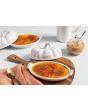Le Creuset Pumpkin Butter Dish - White