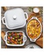 Staub Ceramic 4-piece Baker Set - White