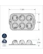 Nordic Ware Beehive Cakelet Pan