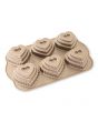 Nordic Ware Tiered Heart Cakelet Pan 