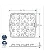 Nordic Ware Skull Bites Cakelet Pan
