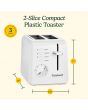 Cuisinart 2-Slice Compact Toaster - White