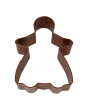 Gingerbread Girl Cookie Cutter - Brown