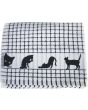 Poli-Dri Jacquard Tea Towel - Cat