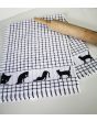 Poli-Dri Jacquard Tea Towel - Cat