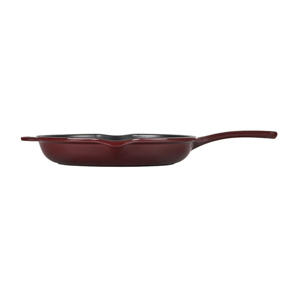 Le Creuset Signature Iron Handle Skillet, 10-1/4-Inch, Cerise (Cherry Red)