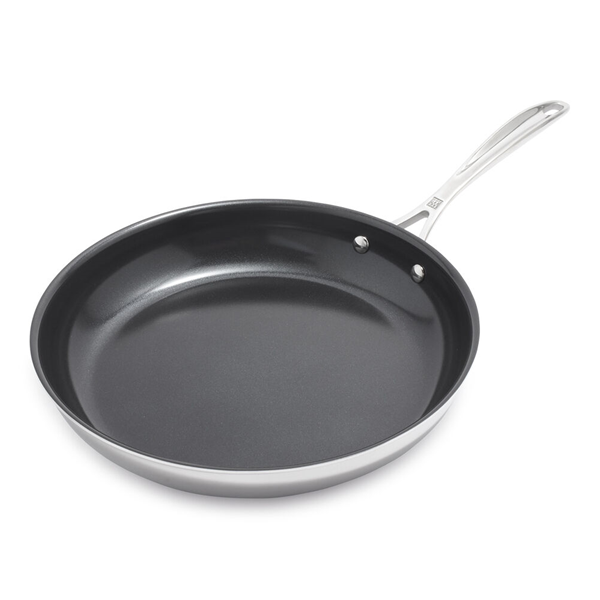 Zwilling Clad Cfx 12-inch Stainless Steel Ceramic Nonstick Fry Pan