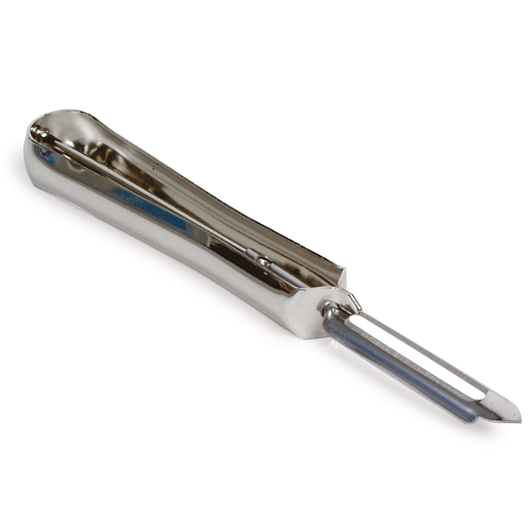 BUSWELL CAST METAL PEELER – SERRATED / STAINLESS STEEL – Cocktail Kingdom