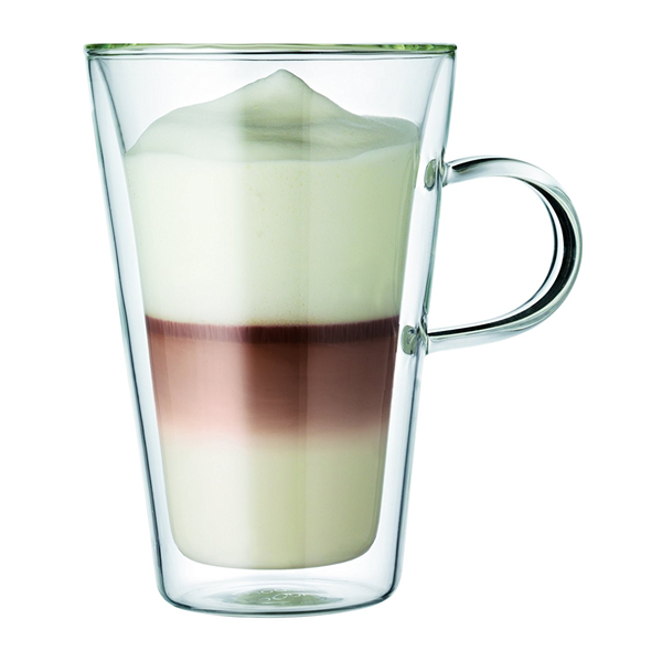 Bodum Bistro-Style Glass and Steel Espresso Cup Collection of Six –  BINCHEY'S LLC.