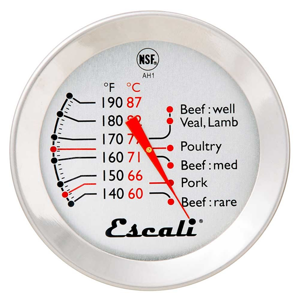 Escali - AH1 - Oven Safe Meat Thermometer NSF Listed