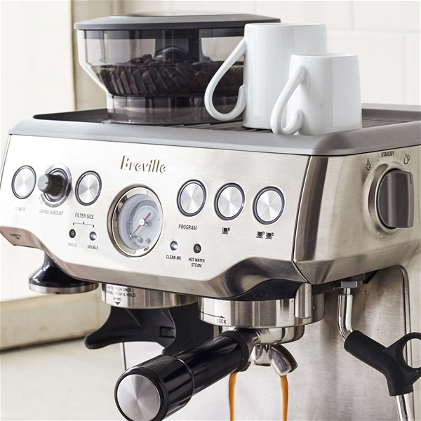 Breville Barista Express Stainless Steel Espresso Machine with