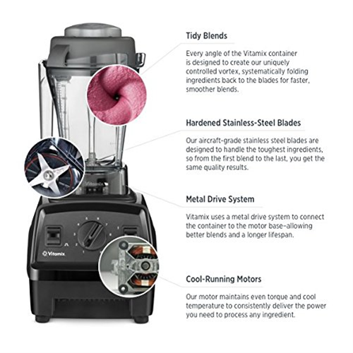 Vitamix® Explorian™ Series E310 Blender in Black