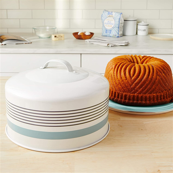 Jamie Oliver Cake Tin / Carrier with Cover Lid