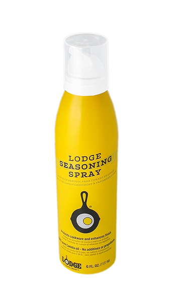 Lodge Cast Iron Care Kit Spray Handle Scraper Brush