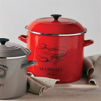 Le Creuset Enameled Steel Stockpot, 16 qt.