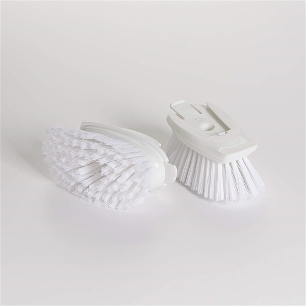 OXO Good Grips Soap Dispensing Dish Brush Refills, 2 Pack, White, Nylon  Bristles