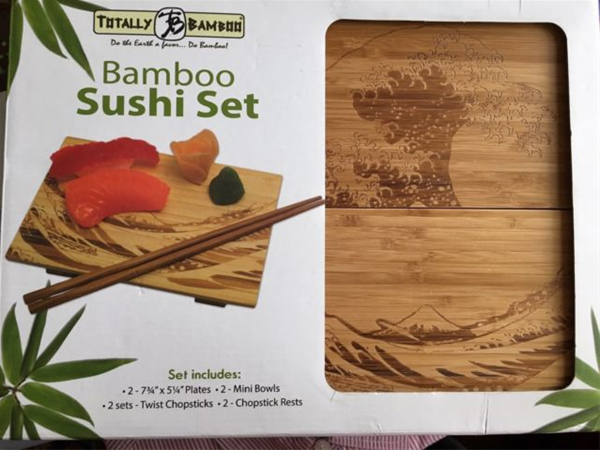 Bamboo Sushi Set for 2