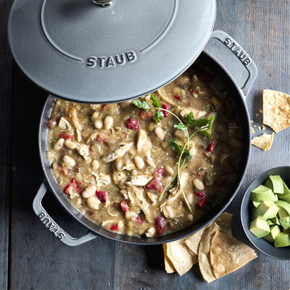 Staub Cast Iron 3.75-qt Essential French Oven - White Truffle, Made in  France