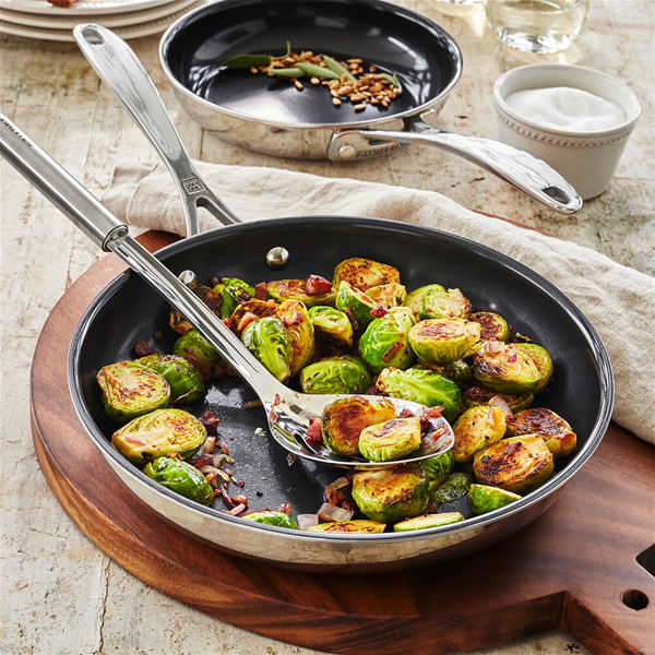 ZWILLING Clad CFX 8-inch Stainless Steel Ceramic Nonstick Fry Pan
