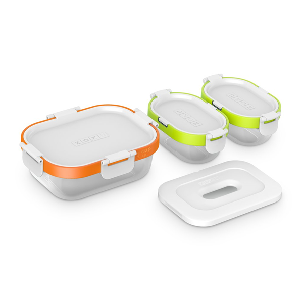 ZOKU 7-pc Neat Stack Storage Container Set ( Food to Go Collection)