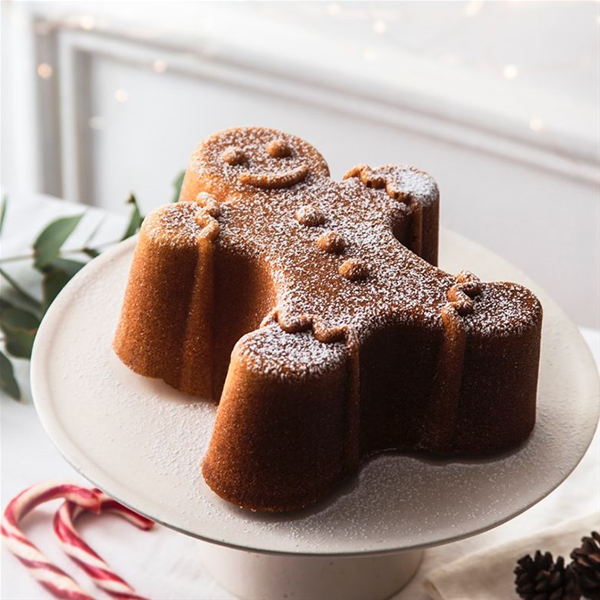 Nordic Ware Gingerbread Man Pan - Baking Bites