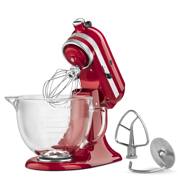 KitchenAid Residential Ceramic Glass Bowl in the Stand Mixer