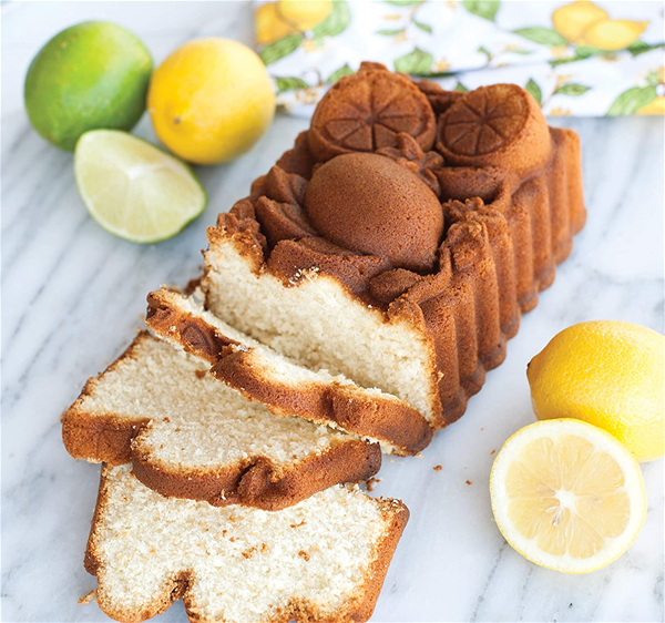 Nordic Ware's Wildflower Loaf Pan From  Upgrades Baked Goods